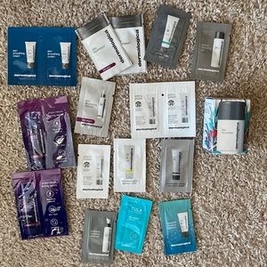 Dermalogica samples and a Tula